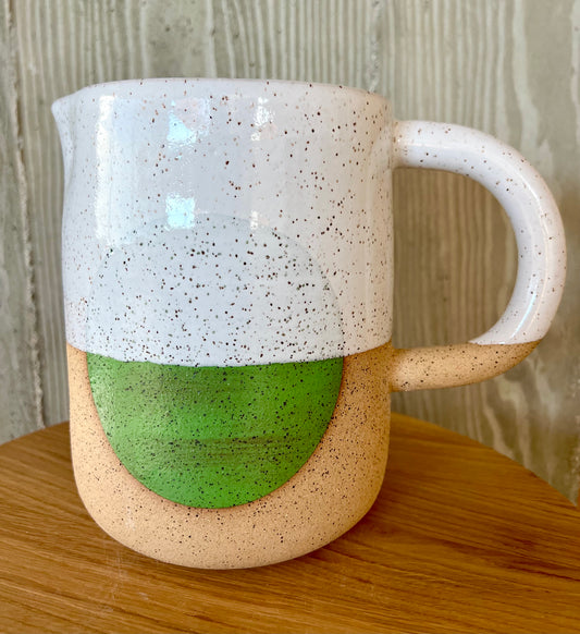 GREEN DOT PITCHER