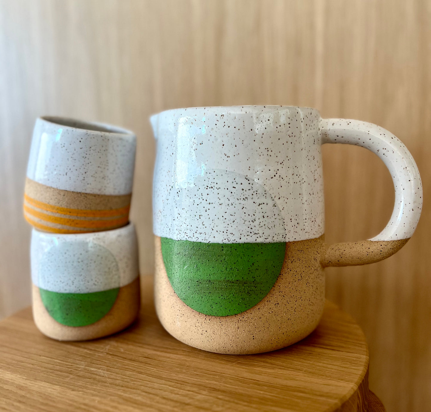 GREEN DOT PITCHER