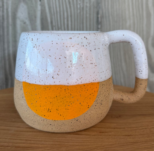 Tangerine Dot Mug