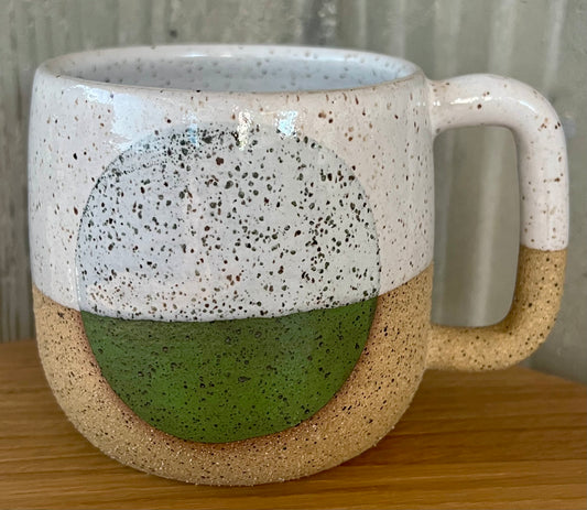 GREEN DOT MUG