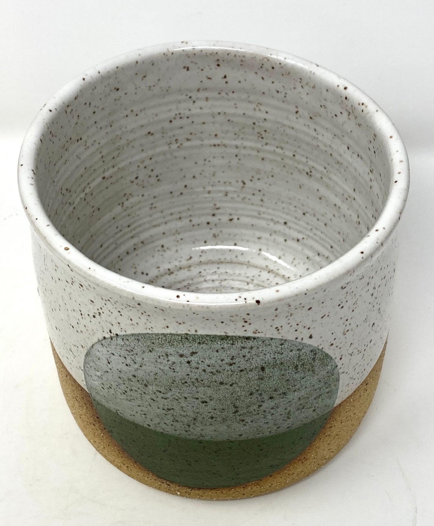 Medium Green Dot Pot