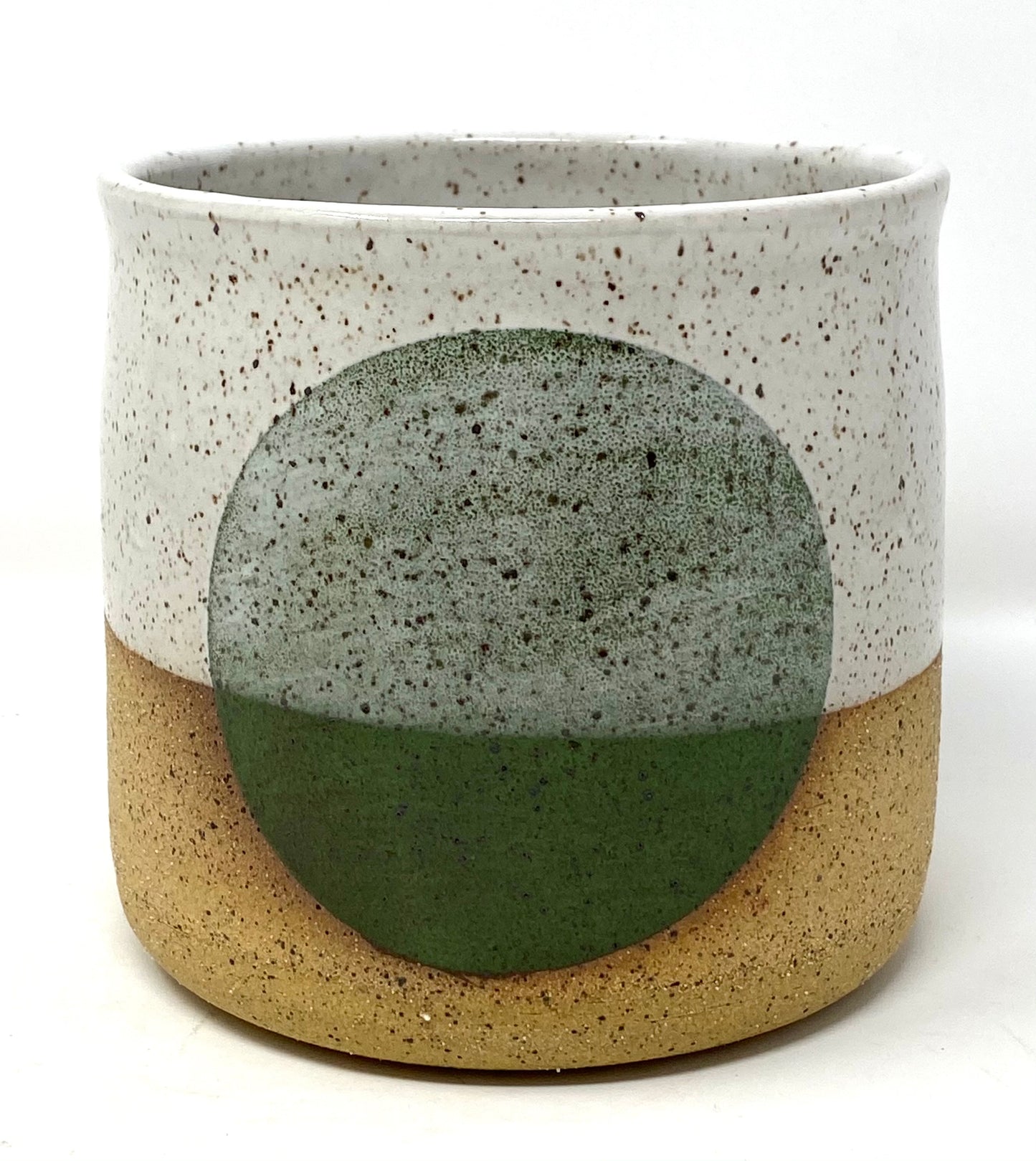 Medium Green Dot Pot